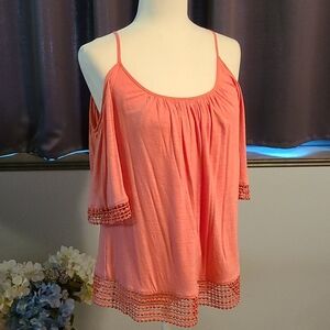 White House Black Market Cold Shoulder Top - Small